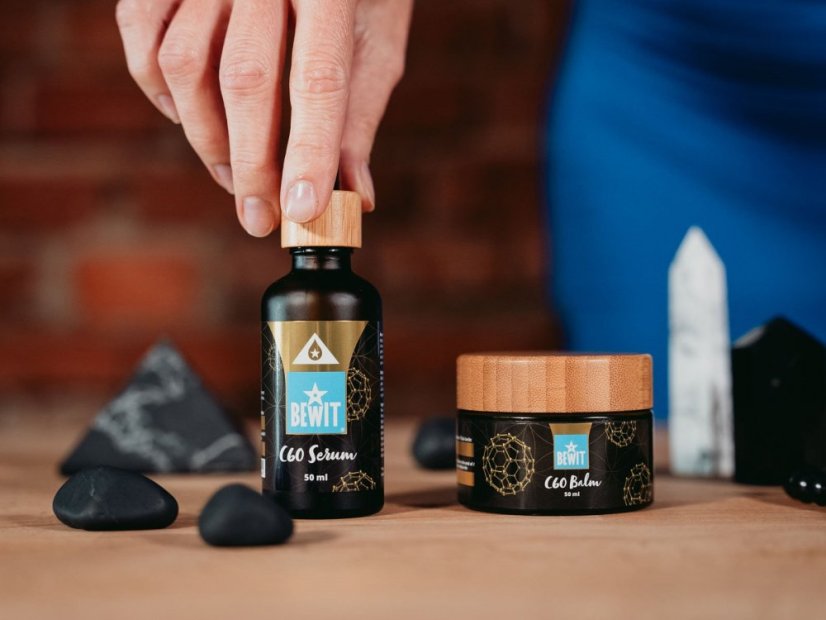 BEWIT C60 UNIQUE DUO (C60 Pleťové sérum 50ml a C60 Balm 50ml)