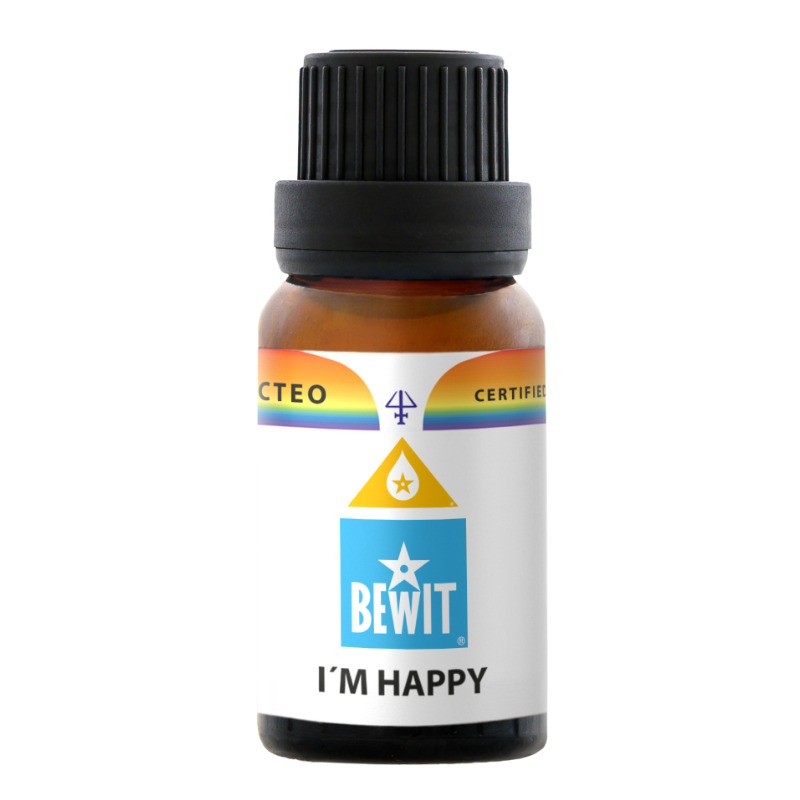 BEWIT I'M HAPPY (JSEM ŠŤASTNÁ/Ý) Směs vzácných esenciálních olejů 15ml