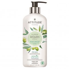 Attitude Mydlo na ruky Super Leaves s detoxikačným účinkom, olivové listy 473ml