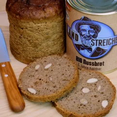 Žitný ořechový chléb BIO Demeter trvanlivý až 5 let 400g | Landstreicher