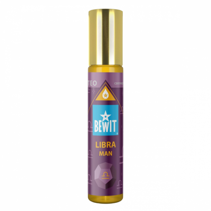 BEWIT Man Libra (Váhy) mužský roll-on olejový parfém 15ml
