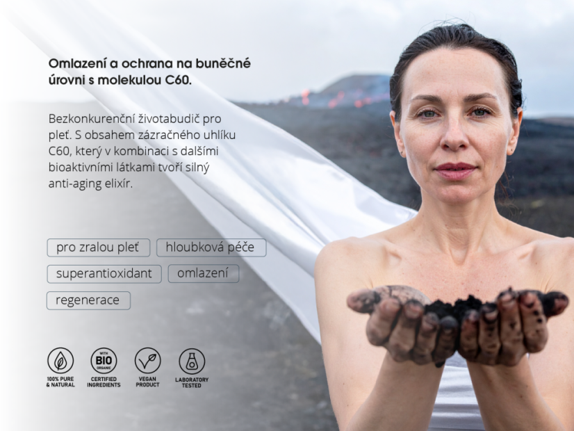 BEWIT C60 Cream – Rejuvenating Flow – regenerační krém s molekulou C60 pro omlazení pleti 50ml