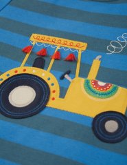 FRUGI Tričko z BIO bavlny s krátkym rukávom TRAKTOR
