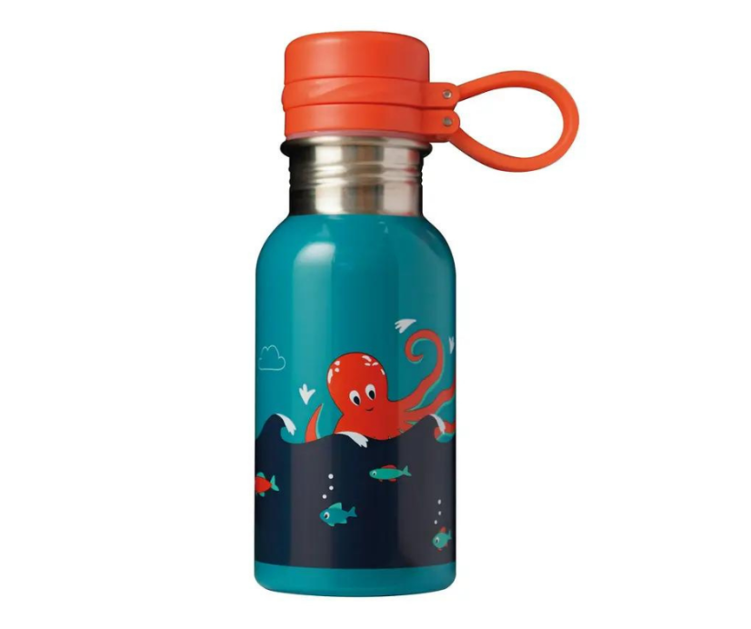FRUGI Dětská láhev z nerezavějící oceli OCTOPUS