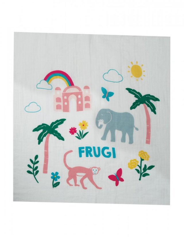 FRUGI Mušelínová plenková osuška - 2-balení