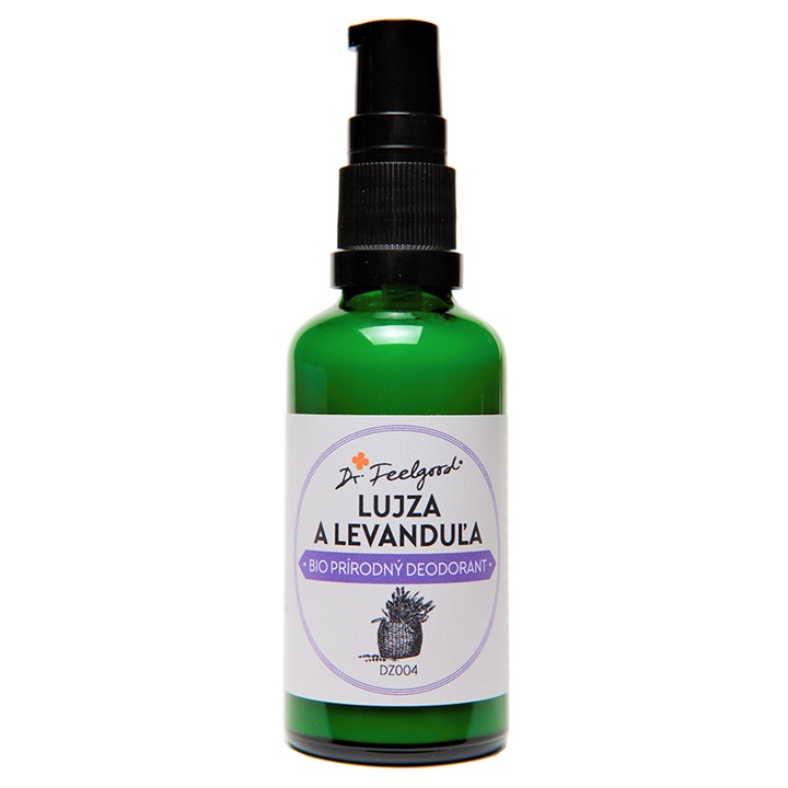 Dr. Feelgood Přírodní krémový deodorant Levandule a geránium LUJZA A LEVANDULE BIO 50 ml