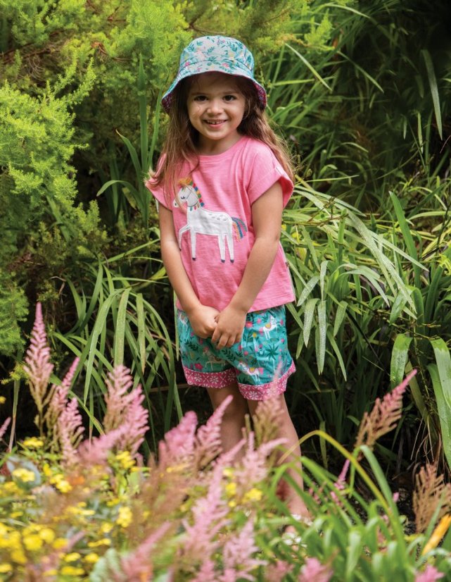 FRUGI Tričko z BIO bavlny s krátkým rukávem KONÍK