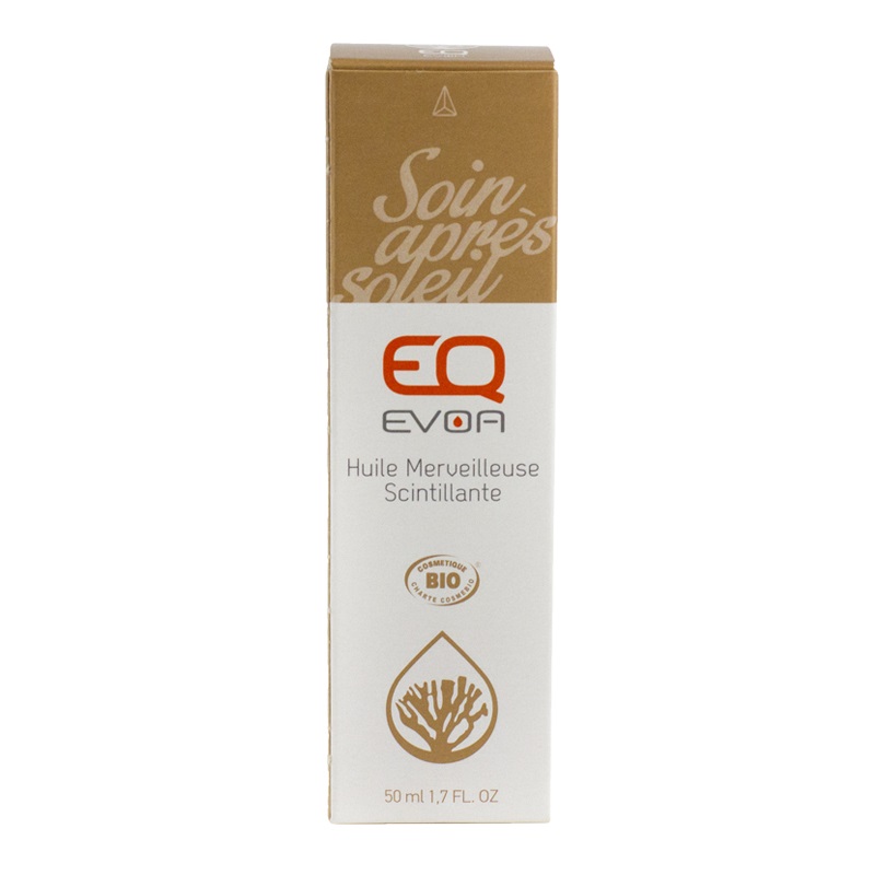 EQ Třpytivý suchý olej 50ml BIO