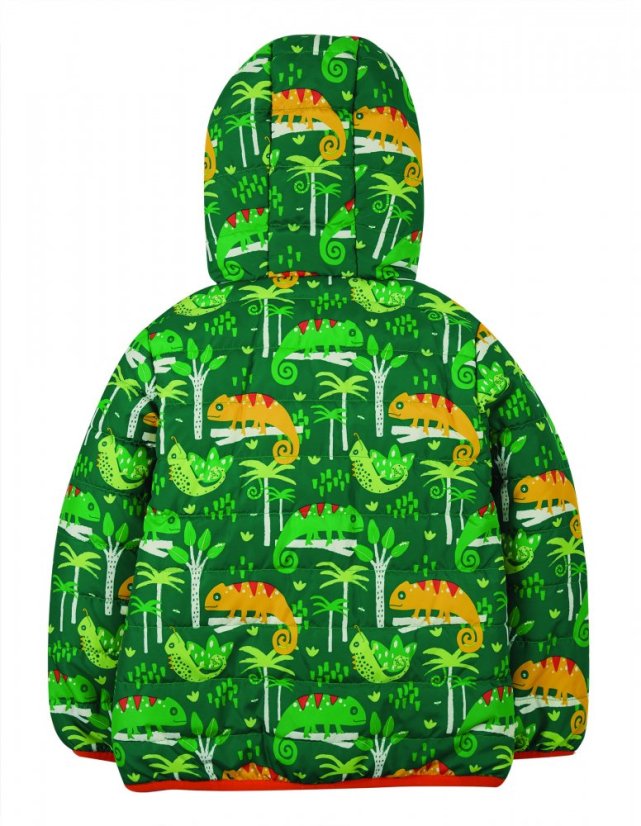 FRUGI Oboustranná voděodolná bunda Chameleon Forest