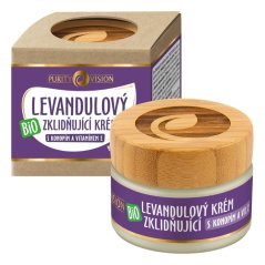 Purity Vision Levanduľový krém upokojujúci s konopem a vit. E BIO 40ml