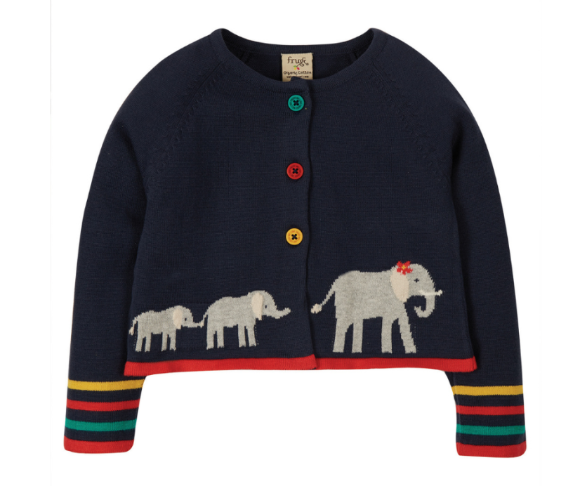 FRUGI svetrík z úpletu z organickej bavlny IVY