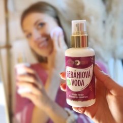 Purity Vision Květová voda Gerániová BIO 100ml