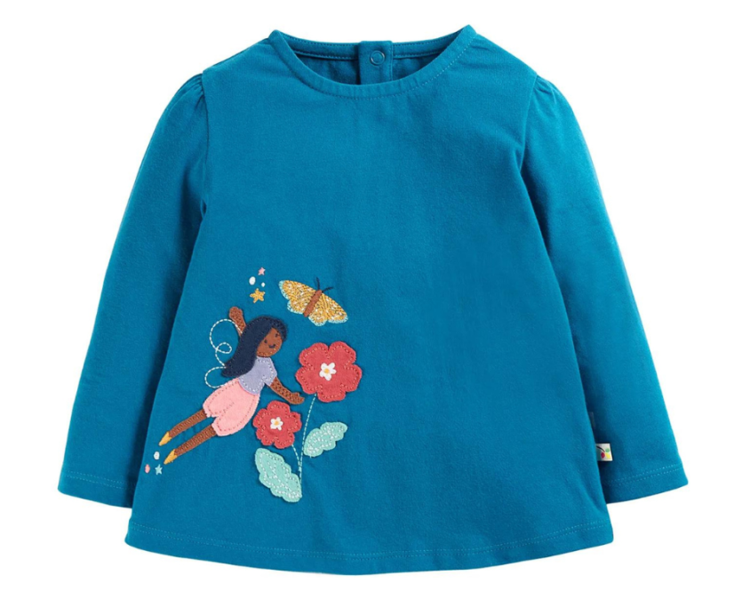 FRUGI Tričko z BIO bavlny s dlouhým rukávem CECE