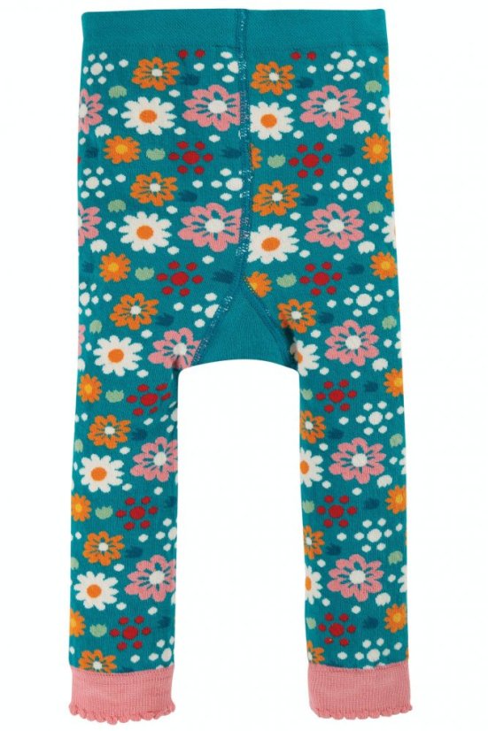 FRUGI Pletené teplé legínky z BIO bavlny