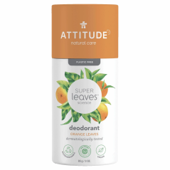Attitude Prírodný tuhý deodorant Super leaves Pomarančové listy 85g