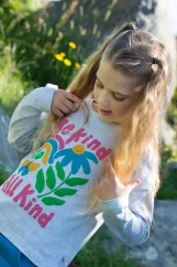 FRUGI Tričko z BIO bavlny s dlouhým rukávem GINNY