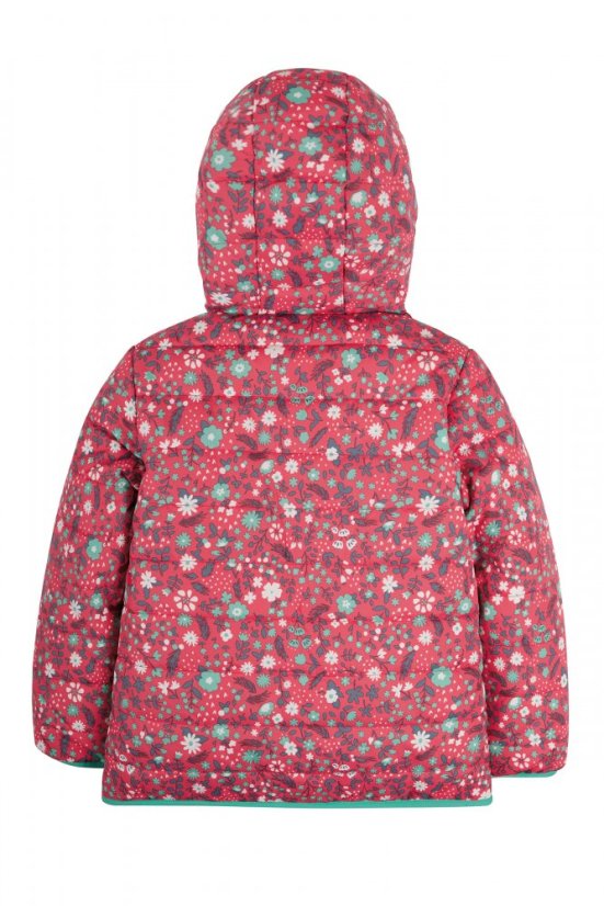 FRUGI Oboustranná voděodolná bunda Pink Mountain