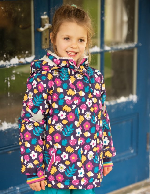 FRUGI Lyžiarska bunda Snow&Ski Aubergine