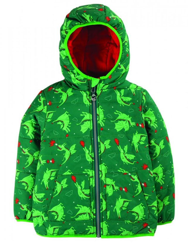 FRUGI Oboustranná voděodolná bunda Dragon