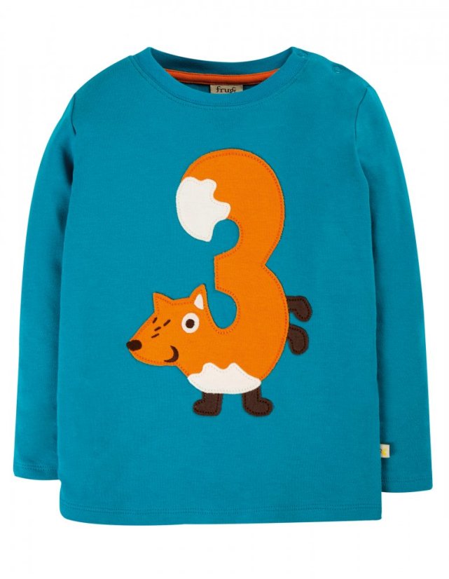 FRUGI Tričko z BIO bavlny s dlhým rukávom Magic No.3