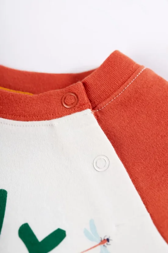 FRUGI Tričko z BIO bavlny s dlhým rukávom STAY WILD