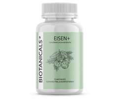 Železo + vitamín C z kari listov 120 kapsúl | Biotanicals