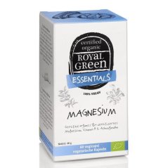 Royal Green Horčík Magnesium BIO 60 kapsúl bioregal