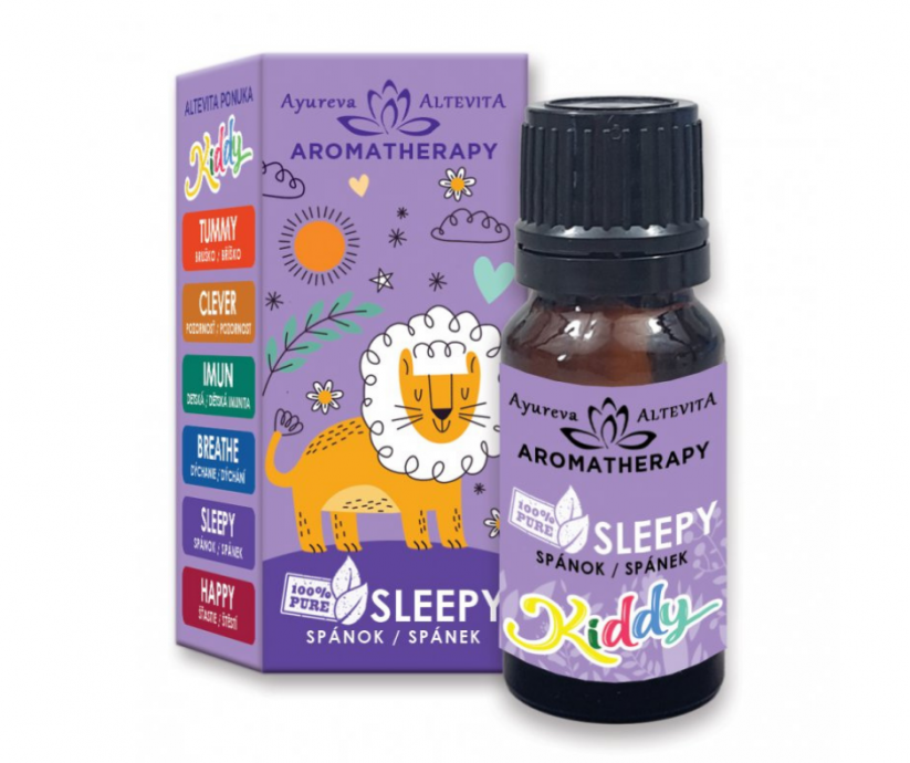 ALTEVITA Kiddy Sleepy zmes esenciálnych olejov pre deti 10ml