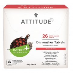 Attitude Tablety do umývačky riadu bez fosfátov (26 dávok)