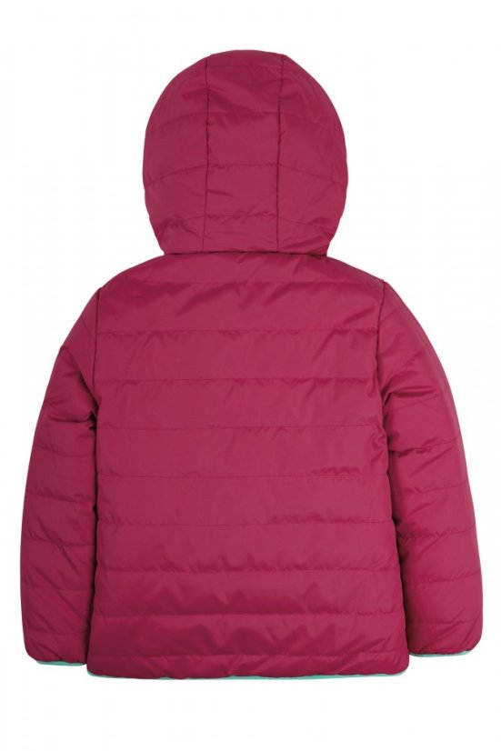 FRUGI Oboustranná voděodolná bunda Pink Mountain