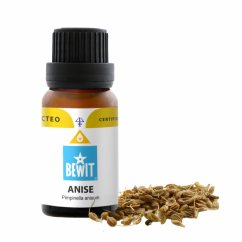 BEWIT ANÍZ (PIMPINELLA ANISUM) 100% čistý esenciálny olej