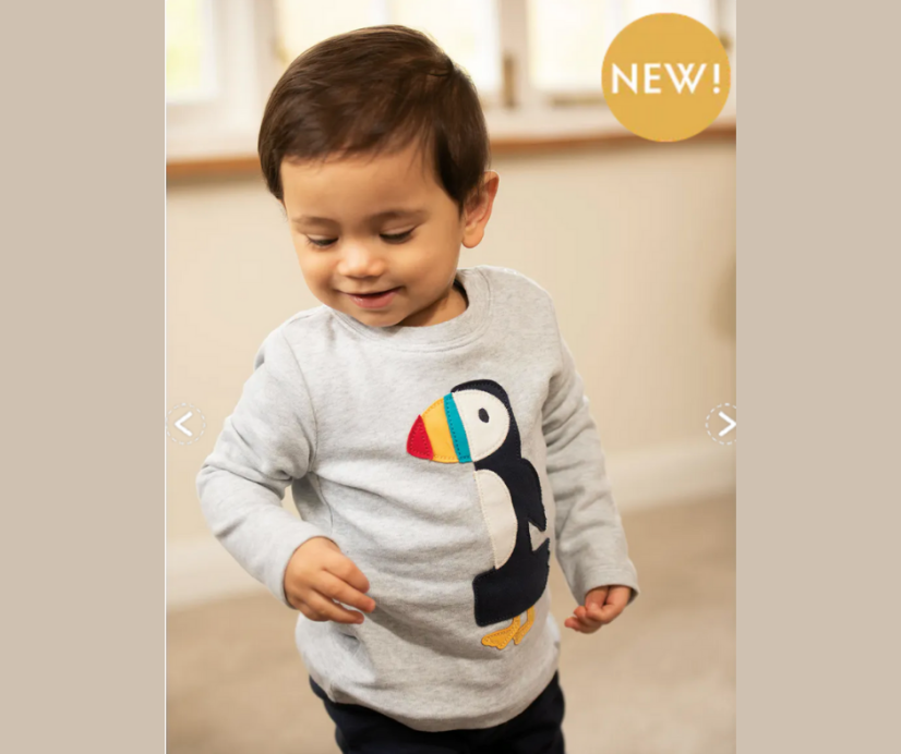 FRUGI Tričko z BIO bavlny s dlhým rukávom Magic No.1