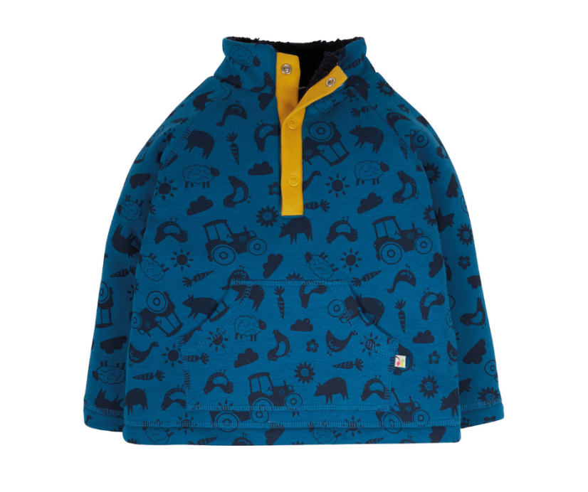 FRUGI Fleecová Mikina FARMÁŘ