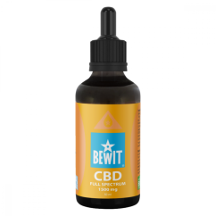 Bewit CBD Full Spectrum 1500mg Konopný olej 50ml bioregal1
