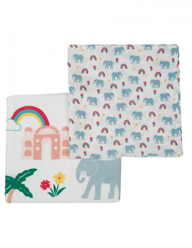 FRUGI Mušelínová plenková osuška - 2-balení