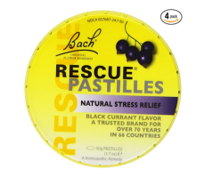 Dr. Bach Rescue® Krizové pastilky Černý rybíz 50g bioregal2