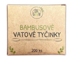 Eat Green Bambusové tyčinky do uší  200ks