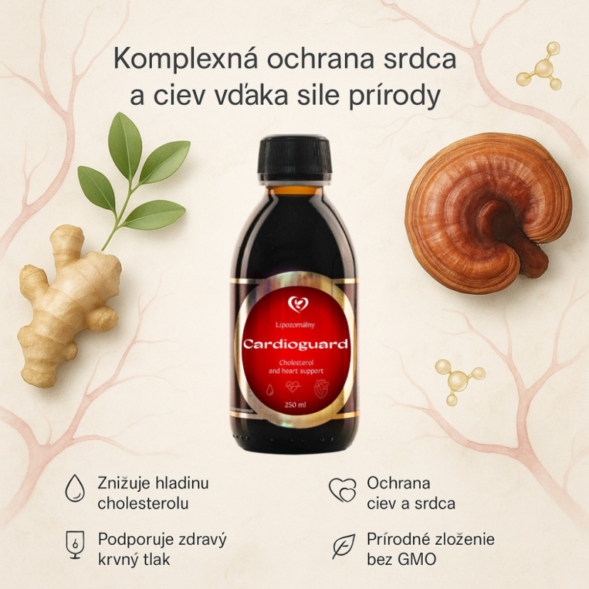 Vesantech Laboratories Liposomální CardioGuard 250 ml