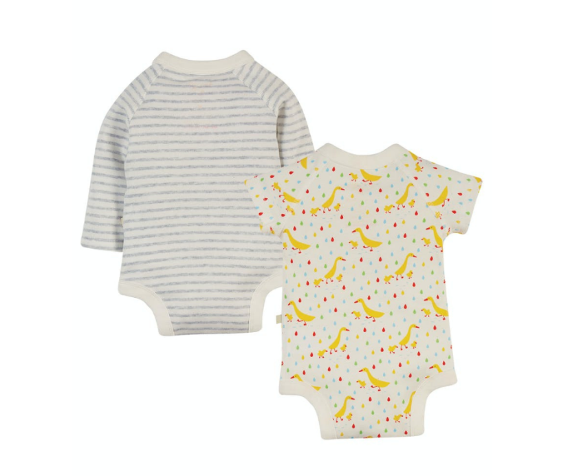 FRUGI Body z BIO bavlny DUCK 2-balení