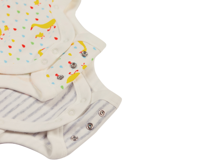FRUGI Body z BIO bavlny DUCK 2-balení