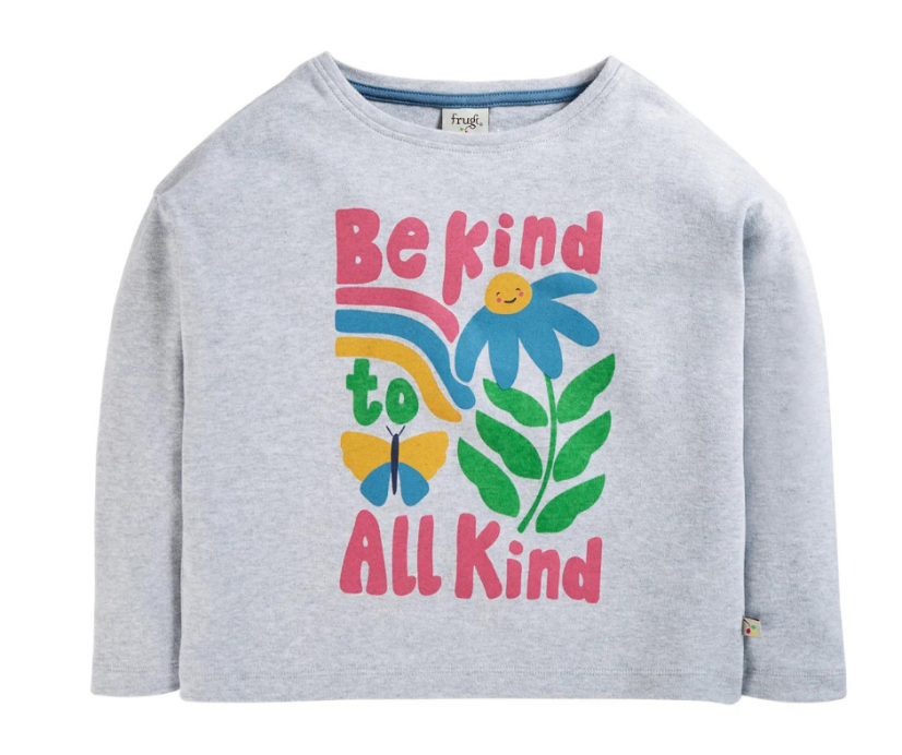 FRUGI Tričko z BIO bavlny s dlouhým rukávem GINNY