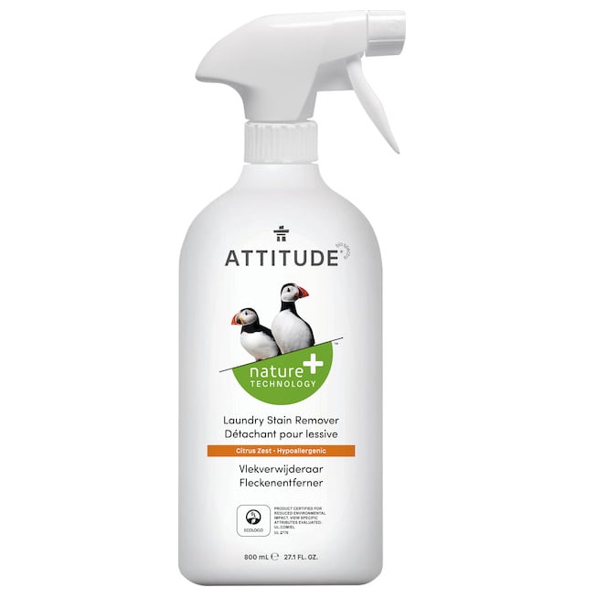 Attitude Odstraňovač skvrn s vůní citronové kůry s rozprašovačem 800ml