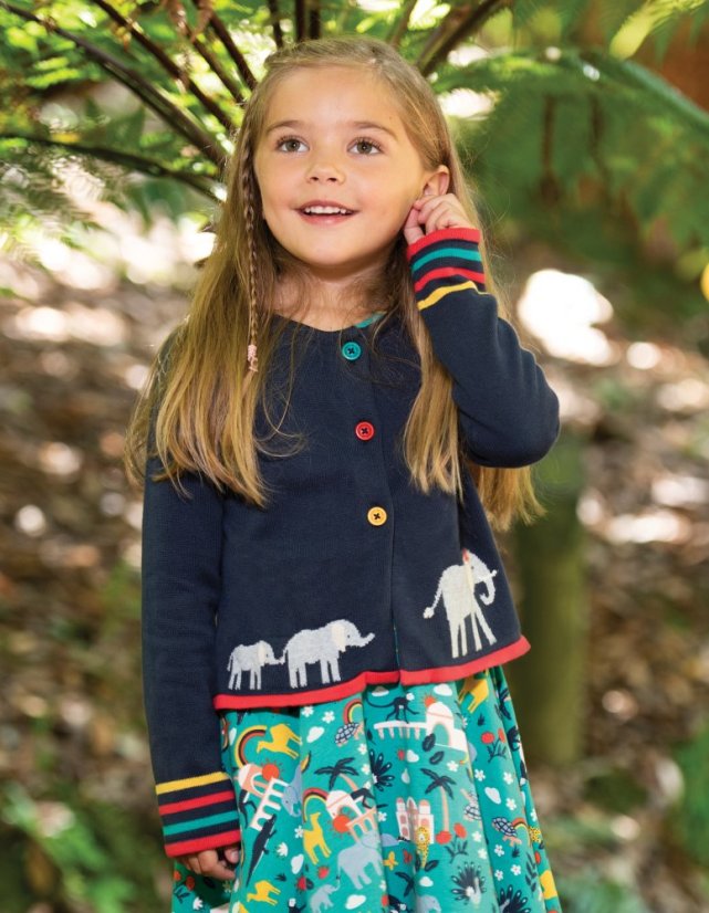 FRUGI svetrík z úpletu z organickej bavlny IVY