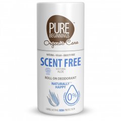 Pure Beginnings Roll On Deodorant Scent Free BIO 75ml