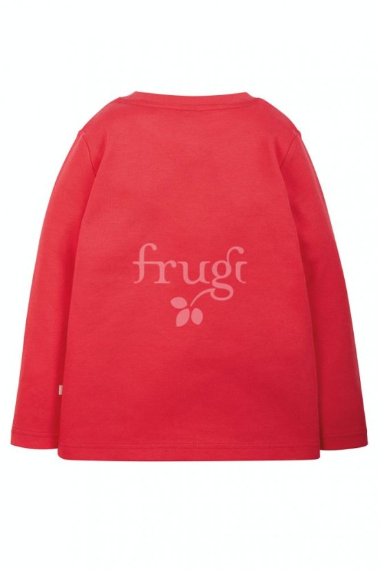 FRUGI Tričko z BIO bavlny s dlouhým rukávem VLK