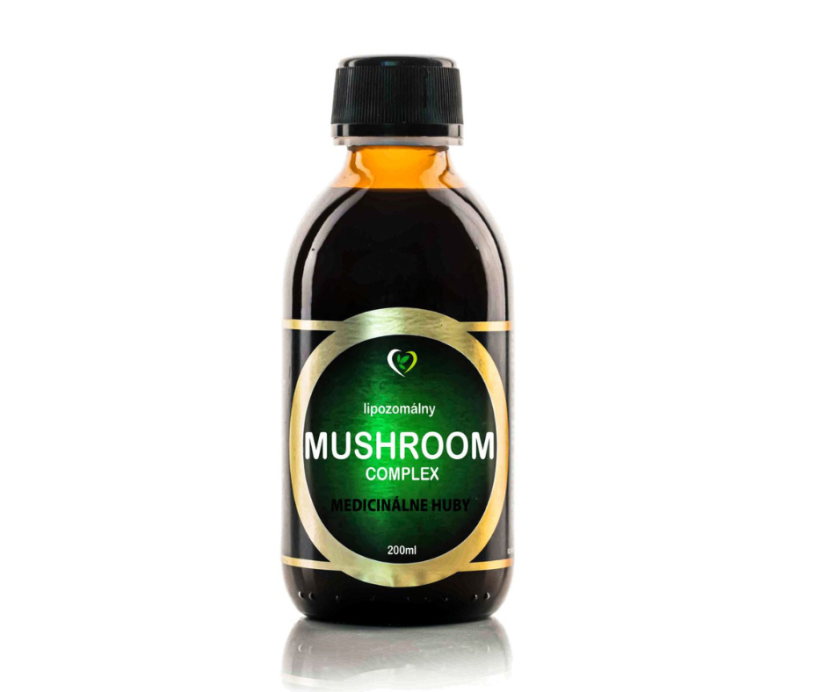 Vesantech Laboratories MUSHROOM COMPLEX Lipozomálny komplex medicinálnych húb pre imunitu a vitalitu 200ml