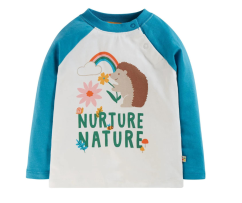 FRUGI Tričko z BIO bavlny s dlouhým rukávem NURTURE NATURE II.