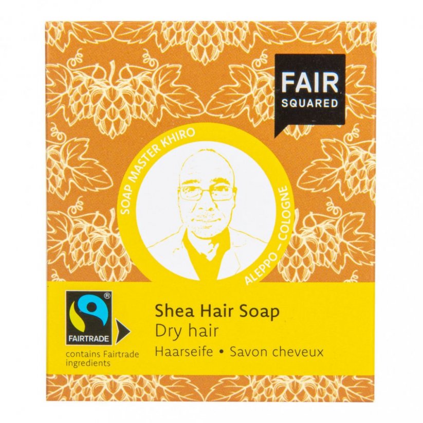 Fair Squared Tuhý šampón karité pre suché vlasy 2x80g