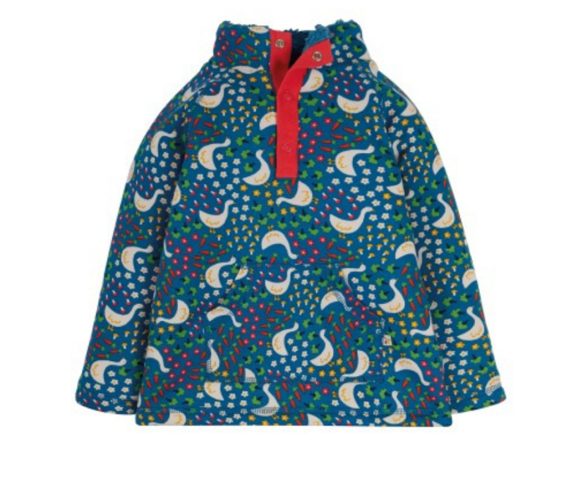 FRUGI Fleecová Mikina DUCKS