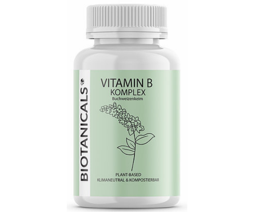 Vitamín B komplex z naklíčené pohanky 90 kapslí | Biotanicals
